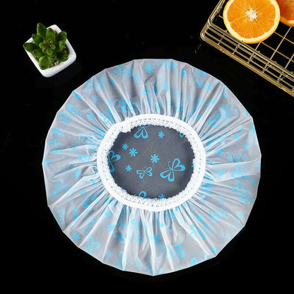 Waterproof Bath Hat Thickened Waterproof and Oil Fume Cap Women Spa Hair Salon Supplies Shower Cap Bathroom Caps Accessories
