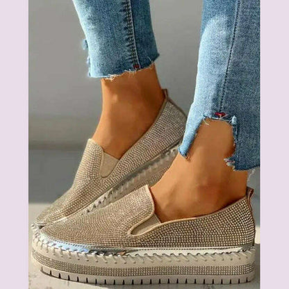 Women Casual Shoes New Fashion Wedge Flat Shoes Slip On Lace Up Comfortable Ladies Sneakers Female Vulcanized Shoes 2021