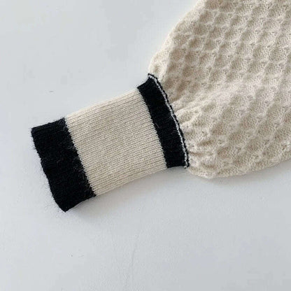 Women's Korean Fashion New Korean Loose Long-sleeved Knit Sweater Cardigans Outwear Coat